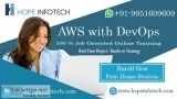 AWS with DevOps online training with placement  Enroll for free 