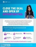 Field Sales Representative - Richardson TX