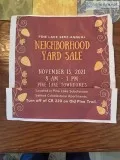 Pine Lake Community Yard Sale