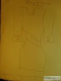 Womens clothing design sketches for sale 171 on a CD disc