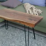Buy natural live edge wooden center tables online | chisel & oak