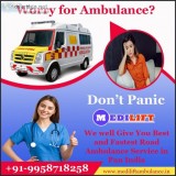 Affordable Road Ambulance Service in Danapur by Medilift Ambulan
