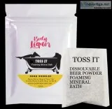 Ginger Beer Suds Toss it Bath