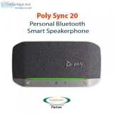 Available Poly Sync 20 Personal USB Bluetooth Smart Speakerphone