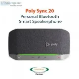 Available Poly Sync 20 Personal USB Bluetooth Smart Speakerphone
