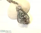Silver Cage Locket Pendant
