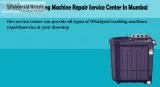 Whirlpool washing machine repair in mumbai