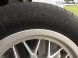 Set of 4 BMW 530I Alloy wheels and tires 200
