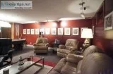 Leather Recliner Love Seat and 2 Leather Rocker Recliners