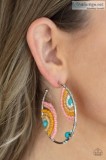 Rainbow Horizons - Multi Hoop Earring-Paparazzi