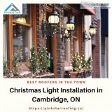 Christmas Light installation Cambridge