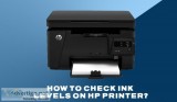 How to test ink levels in canon printer?