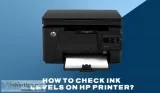 How to test ink levels in canon printer?