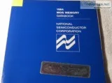 NATIONAL SEMICONDUCTOR CORP - 1984 MOS MEMORY DATA BOOK