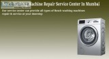 Bosch washing machine service center in mumbai