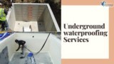 Sump tank Waterproofing Contractors Bangalore
