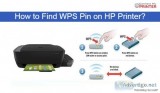 How can i find hp envy wps pin?