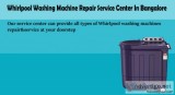 Whirlpool washing machine service center in bangalore