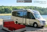 Get Burgundy Short Queen Sheets for RV by Comfort Beddings