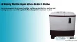 Lg washing machine repair in mumbai