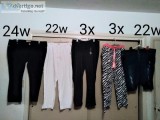 Plus jeans and other clothing