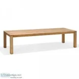 Shop Cancun Outdoor Teak Timber Lifestyle Garden Dining Table On