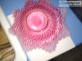 Very old very fancy carnival glass dish