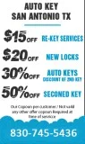 Auto Keys San Antonio Tx