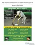 I pick up dog poop