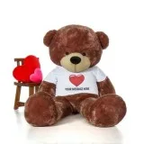 Find  Bear with heart  Giant Teddy