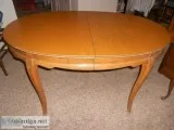 vintage dining table