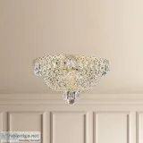 Schonbek 2616 Camelot 3 Light Ceiling Mount  Modern Wall Sconces