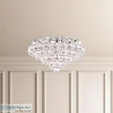 Schonbek BN1416 Baronet 4 Light Ceiling Mount  Modern Wall Sconc