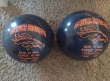 BRONCOS 1998-1999 SUPER BOWL BOWLING BALL - 100 (LITTLETON)