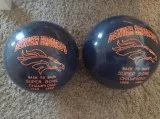 BRONCOS 1998-1999 SUPER BOWL BOWLING BALL - 100 (LITTLETON)