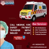 Trauma Care Ambulance in Patel Nagar Patna by Medivic