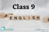 Class 9 English