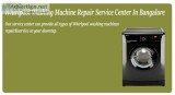 Whirlpool washing machine repair in bangalore