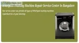 Whirlpool washing machine repair in bangalore