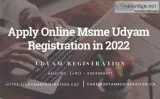 Apply online msme udyam registration in 2022