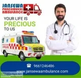 Dependable Ambulance Service in Buxar by Jansewa Panchmukhi