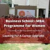 The vedica scholars programme for women - one year mba