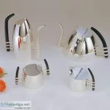 Buy Tea Set Modern Online - Episode Silver