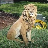 King of Beasts Lion Sculpture