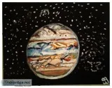 Jupiter &ndash 16&Prime x 20&Prime Canvas Painting
