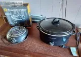 Crock pot and toastmaster electric plate works Good