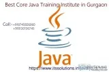 Best core java training institute in gurgaon