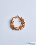 Shop Kelly Multichain Gold Bangle Bracelet
