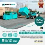 Contract Free Dumpster Rental for Eco-Friendly Waste Disposal