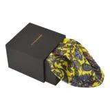 Buy yellow silk pocket square for wedding